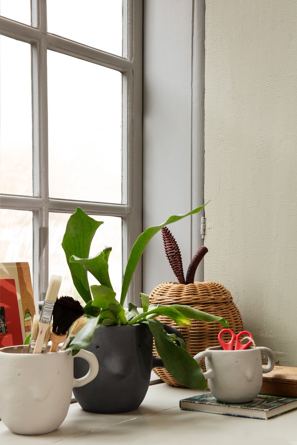 Mus Plant Pot XL, Dark Grey