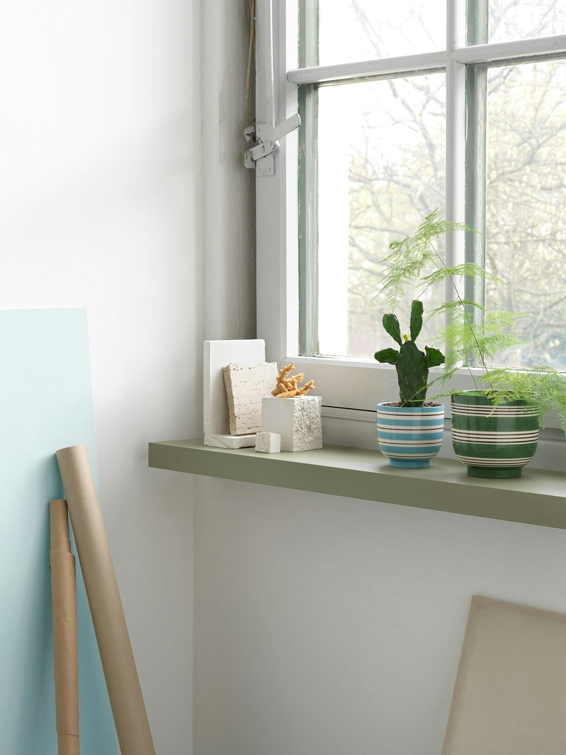 Kähler Omaggio Nuovo Blumentopf Blau Ø12 Cm