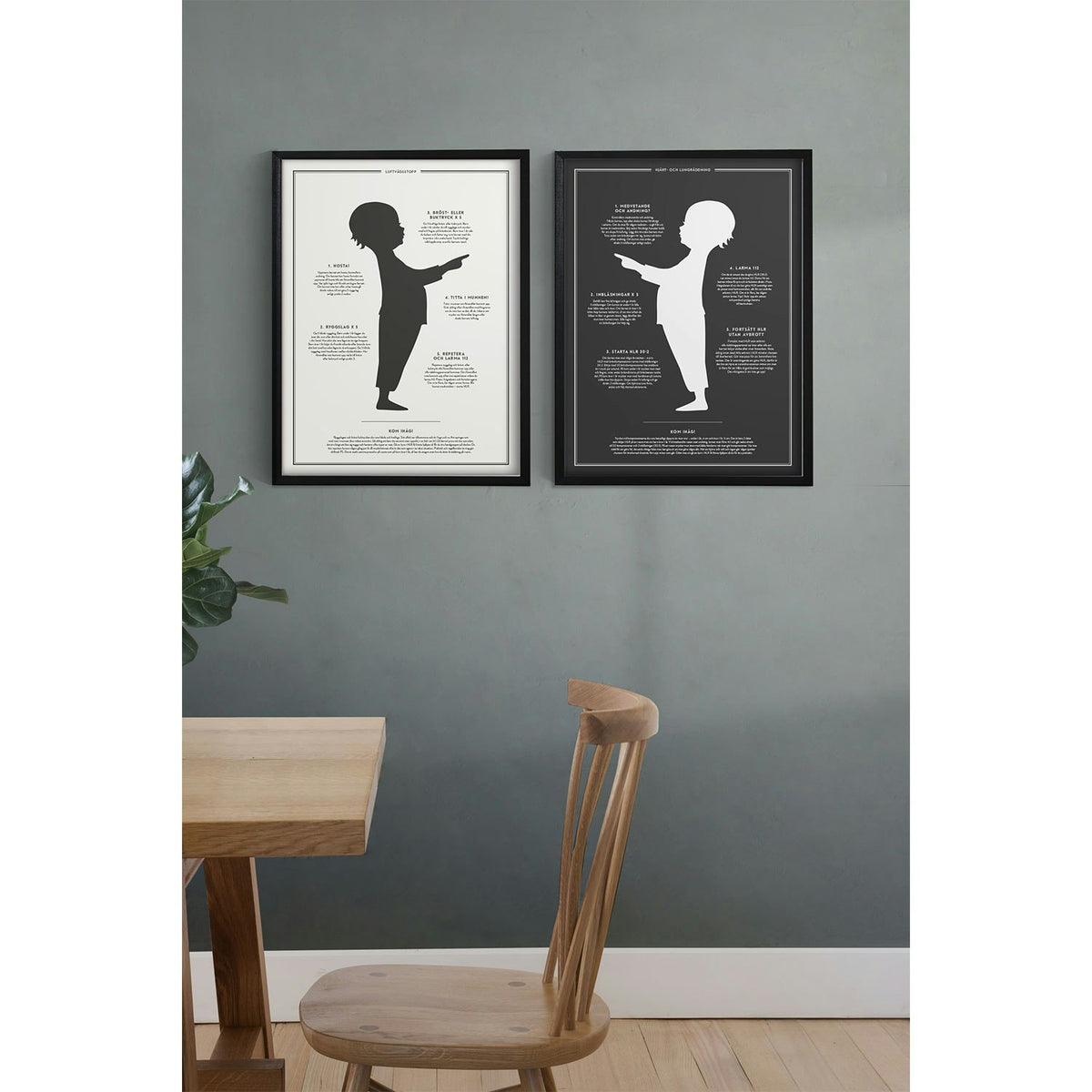 Karin & Johan The Life Collection Poster, 30x40 Cm