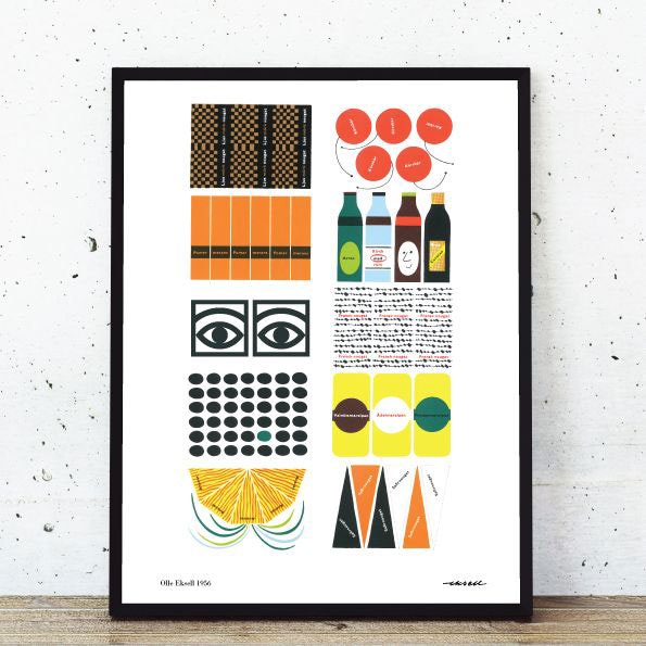 Ögon Chocolate Box Poster 50x70cm
