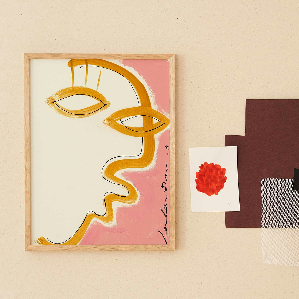 Gentil Poster, 50 X 70 Cm