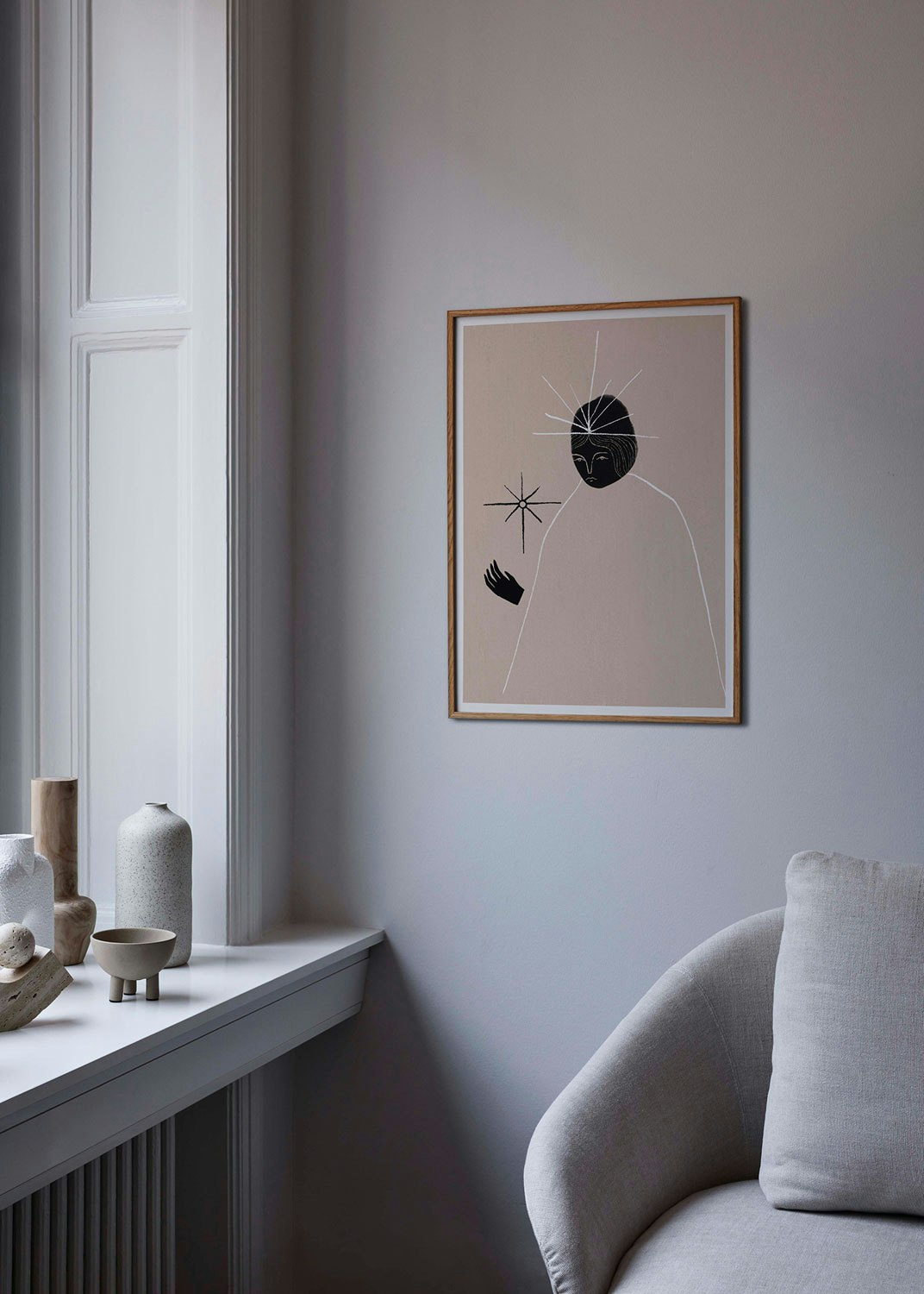 Ghost Queen Poster, 50x70 Cm