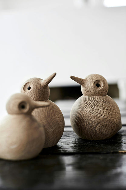 Andersen Birdie Vogel Holzfigur Eiche, Mittelgroß