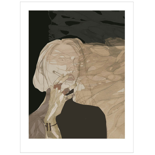  Smoke Screen Kunstdruck, 30x40 Cm