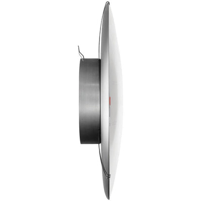  Bankers Wanduhr Weiß, 480 Mm