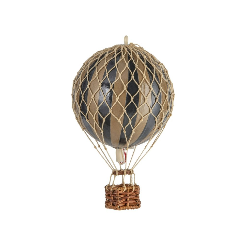  Floating The Skies Luftballon 13x8.5 Cm, Gold / Schwarz