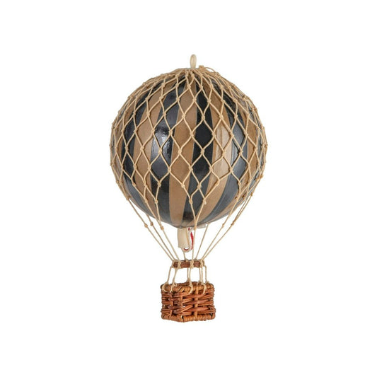  Floating The Skies Luftballon 13x8.5 Cm, Gold / Schwarz