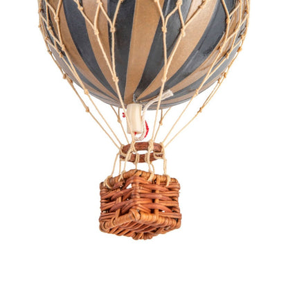  Floating The Skies Luftballon 13x8.5 Cm, Gold / Schwarz