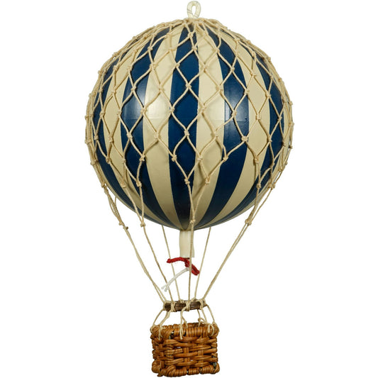  Floating The Skies Heißluftballon 13x8.5 Cm, Navy Blue / Elfenbein