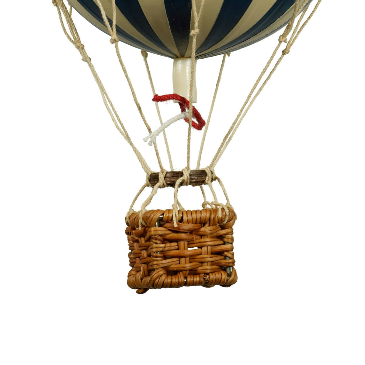  Floating The Skies Heißluftballon 13x8.5 Cm, Navy Blue / Elfenbein