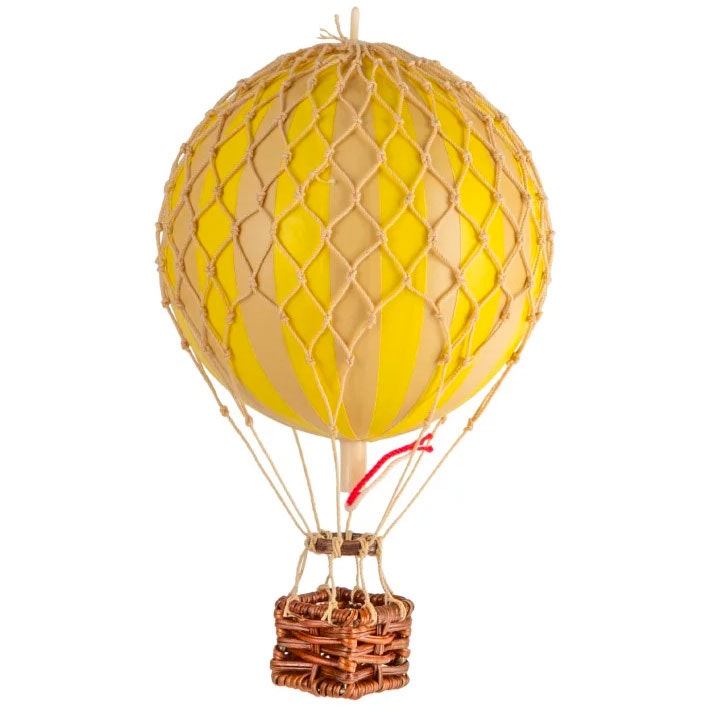  Floating The Skies Luftballon 13x8.5 Cm, True Yellow