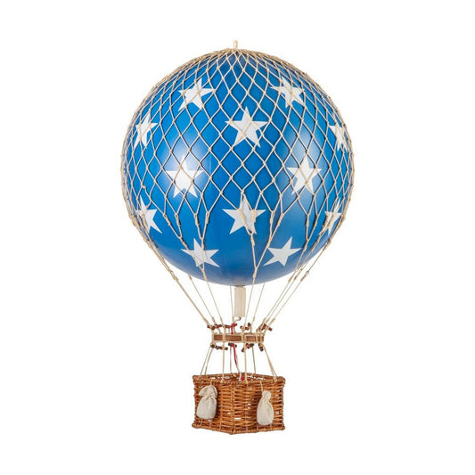  Royal Aero Luftballon 32x56 Cm, Blue Stars