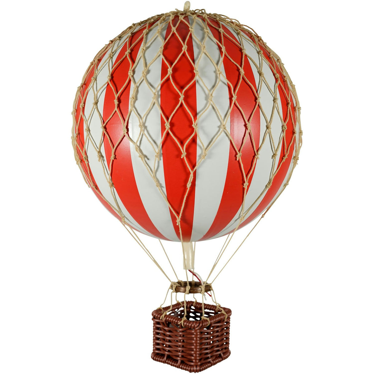  Travels Light Heißluftballon 18x30 Cm, Rot / Weiß