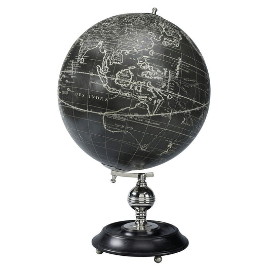  Vaugondy 1745 Globe, Noir