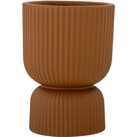 Bloomingville Chila Topf Steingut Ø15x20 Cm, Braun