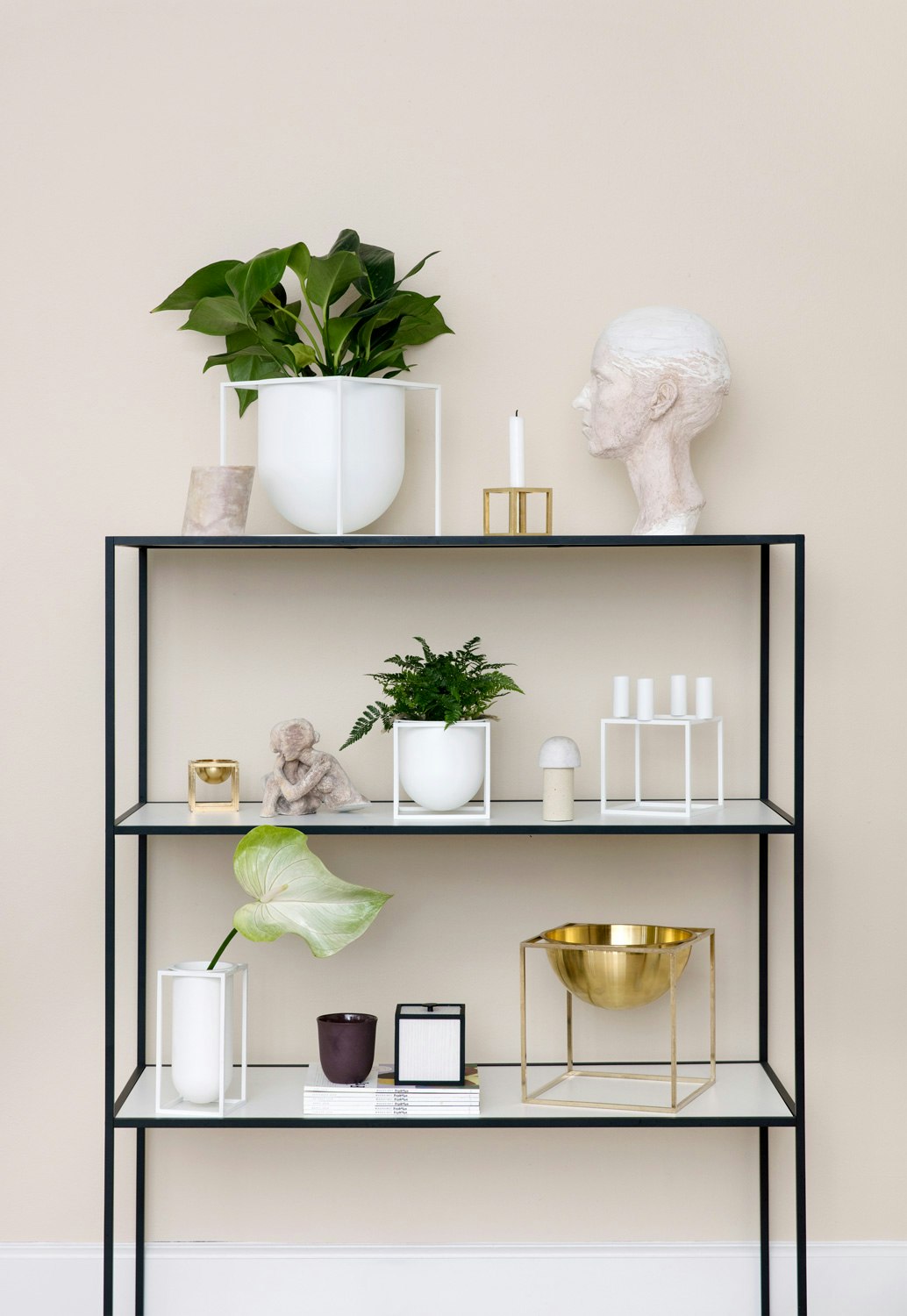 By Lassen Kubus Flowerpot 23, White