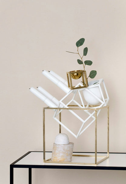 By Lassen Kubus Flowerpot 10, White