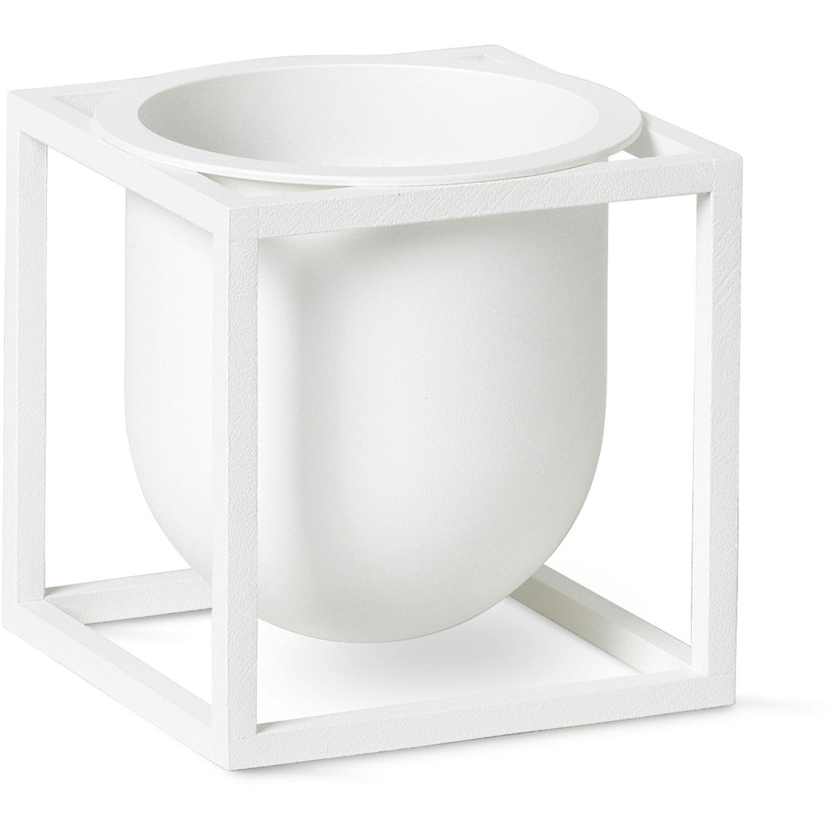 By Lassen Kubus Flowerpot 10, White