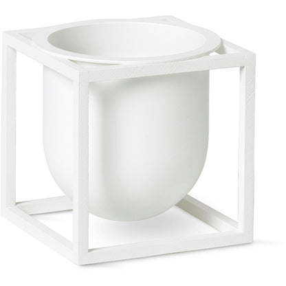 By Lassen Kubus Flowerpot 10, White