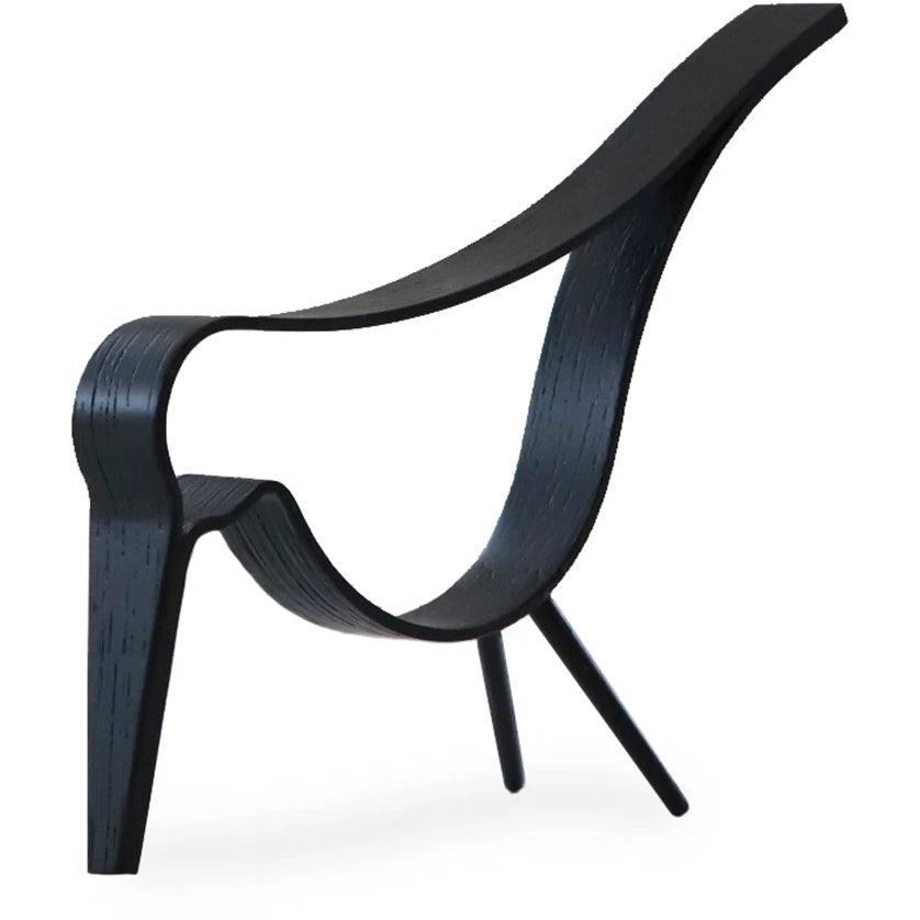  Woody Bird Dekoration Medium, Schwarz