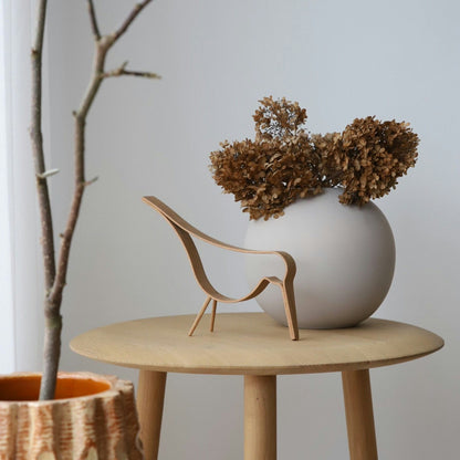  Woody Bird Dekoration Medium, Eiche
