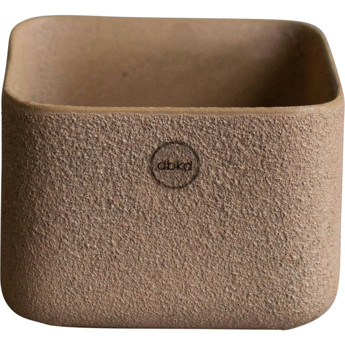 DBKD Cube Plant Topf H10 Cm, Sand