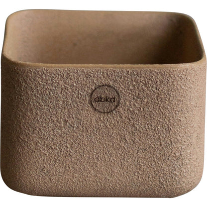DBKD Cube Plant Topf H10 Cm, Sand