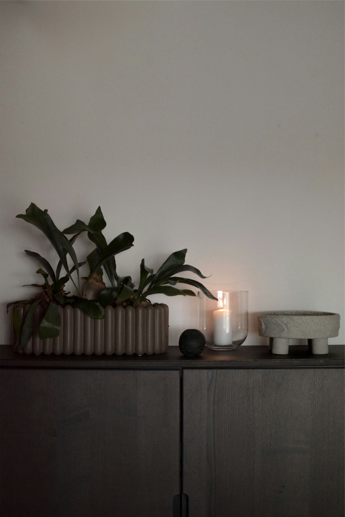 DBKD Mist Blumentopf Oval Small, Dust