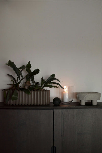 DBKD Mist Blumentopf Oval Small, Dust