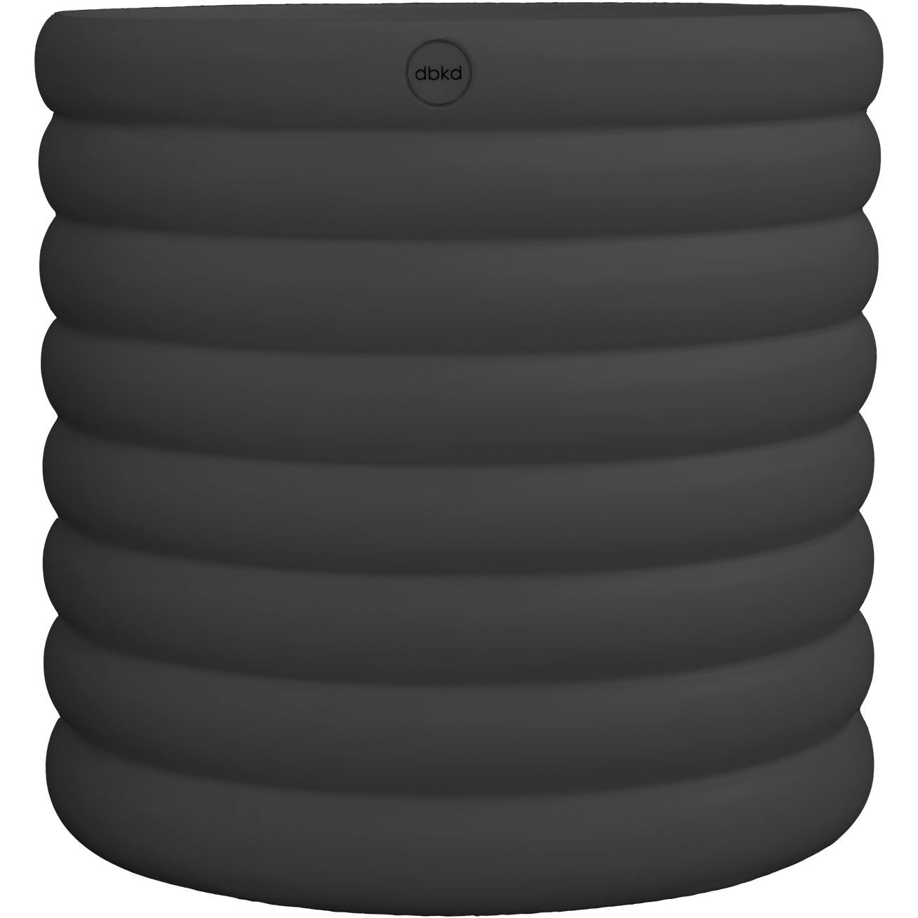 DBKD Mud Topf XL 27 Cm, Schwarz