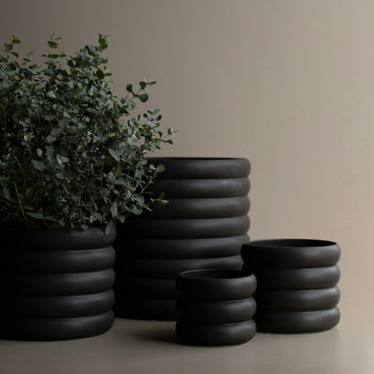 DBKD Mud Topf XL 27 Cm, Schwarz