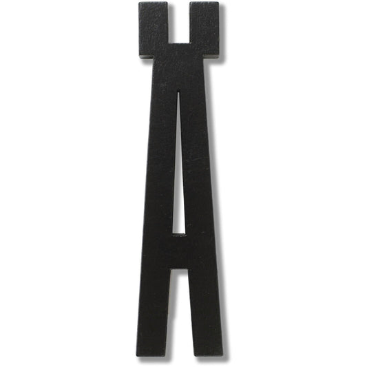  Design Letters, Schwarz Holzbuchstaben, Ä