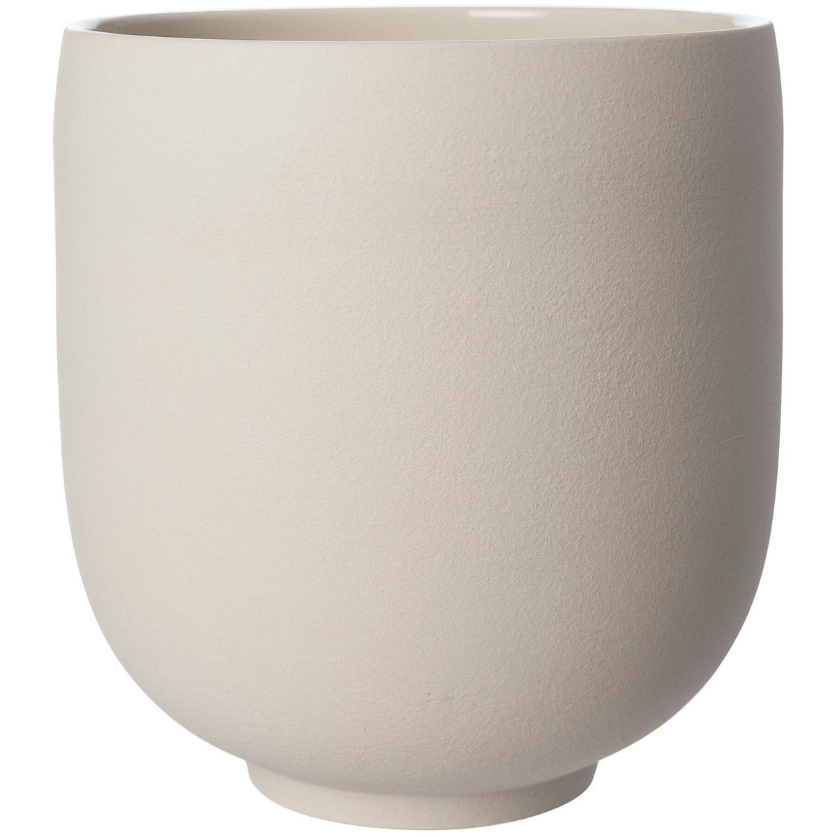 Ernst Topf Steingut 28 Cm, Naturweiß
