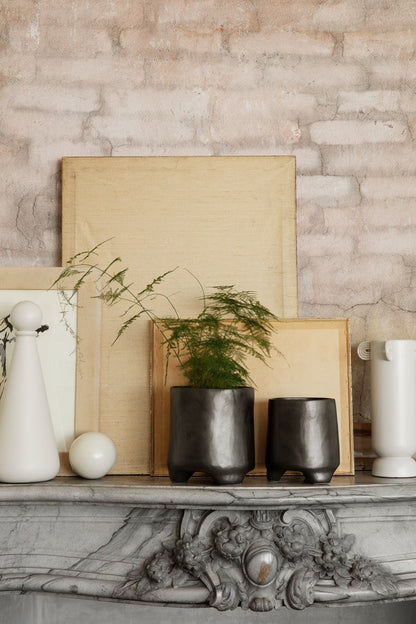 Ferm LIVING Esca Topf Glasiert Porzellan, 24x33,5 Cm
