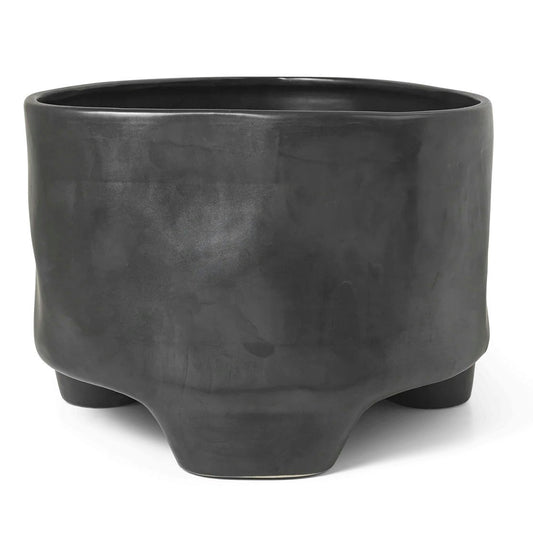 Ferm LIVING Esca Topf Glasiert Porzellan, 24x33,5 Cm