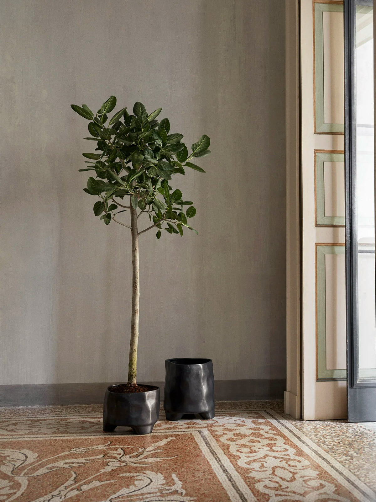 Ferm LIVING Esca Topf Glasiert Porzellan, 24x33,5 Cm