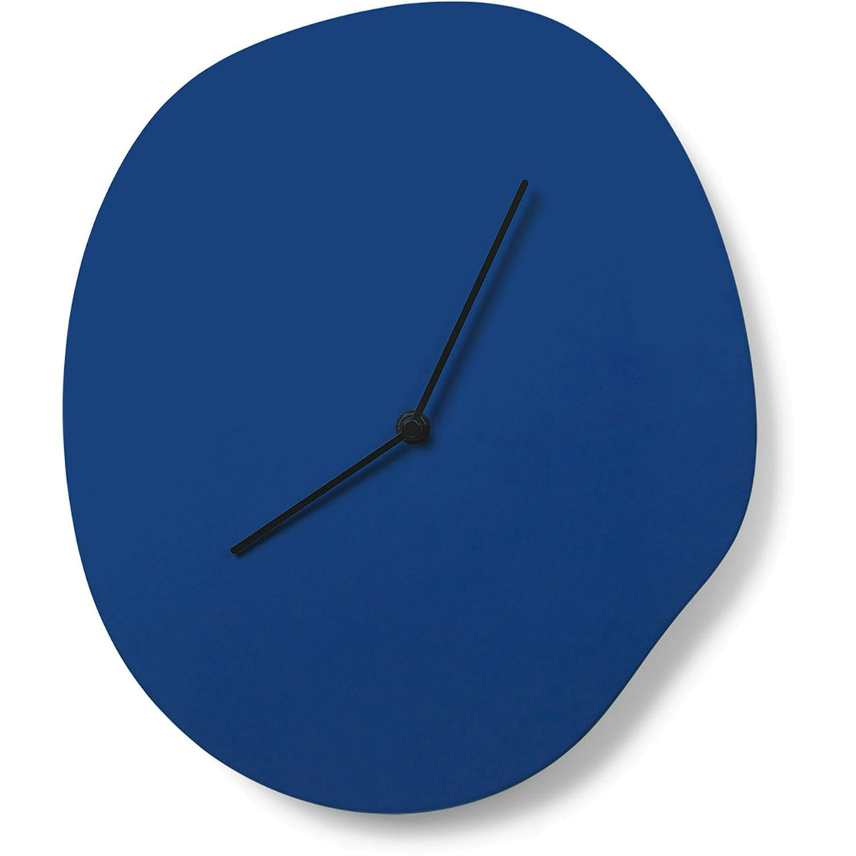 Ferm LIVING Melt Wanduhr, Blau