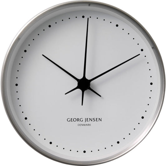 Georg Jensen Koppel Wall Clock, Stainless Steel