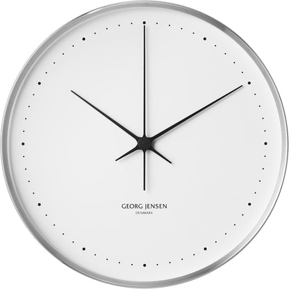 Georg Jensen Koppel Wall Clock 40 Cm, Stainless Steel