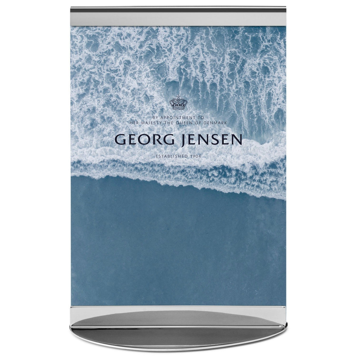 Georg Jensen Sky Rahmen Edelstahl, 10x15 Cm / Small