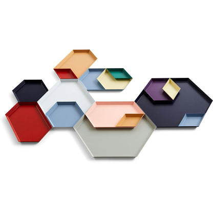 Hay Kaleido XL Tablett, Grau