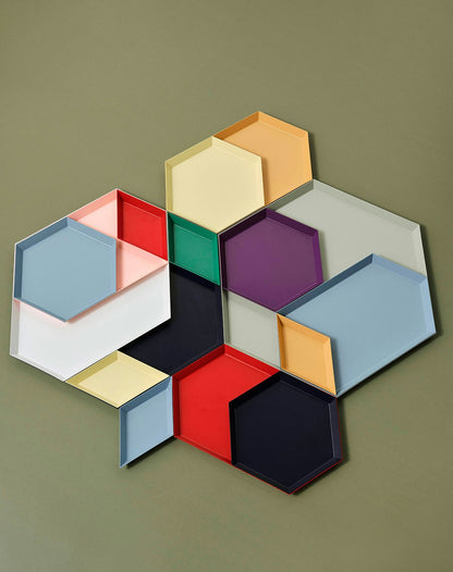 Hay Kaleido XL Tablett, Grau