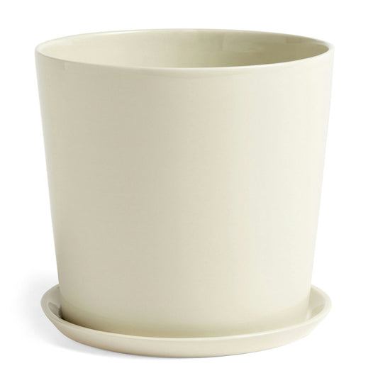 Hay Botanical Topf Mit Teller Off-white , 22 Cm