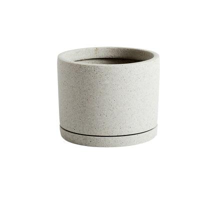 Hay Plant Pot Blumentopf L, Grau