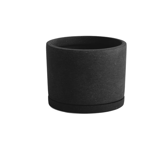 Hay Plant Pot Blumentopf L, Schwarz