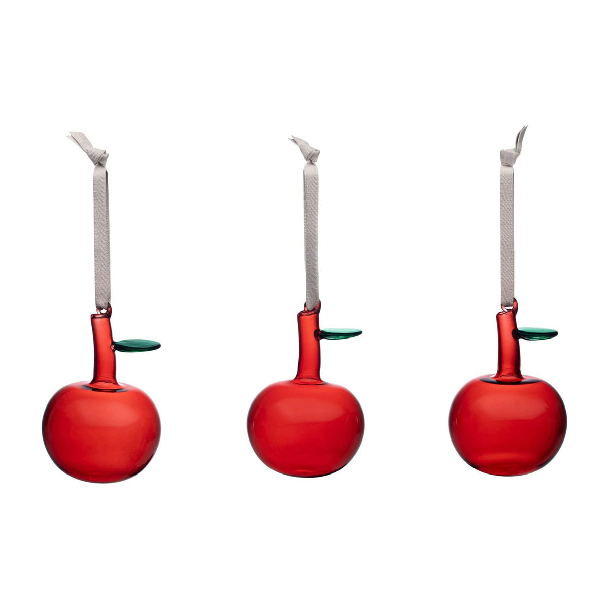 Iittala Glasdekorationen 3-er Set