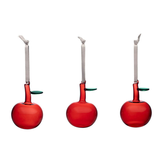 Iittala Glasdekorationen 3-er Set