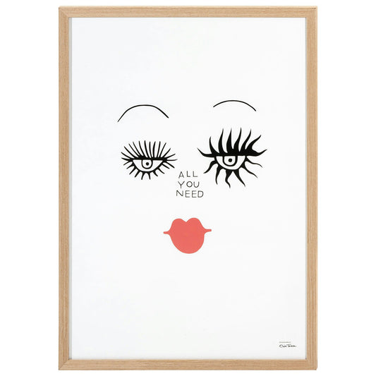 Iittala Oiva Toikka Collection Poster 50x70 Cm, All You Need