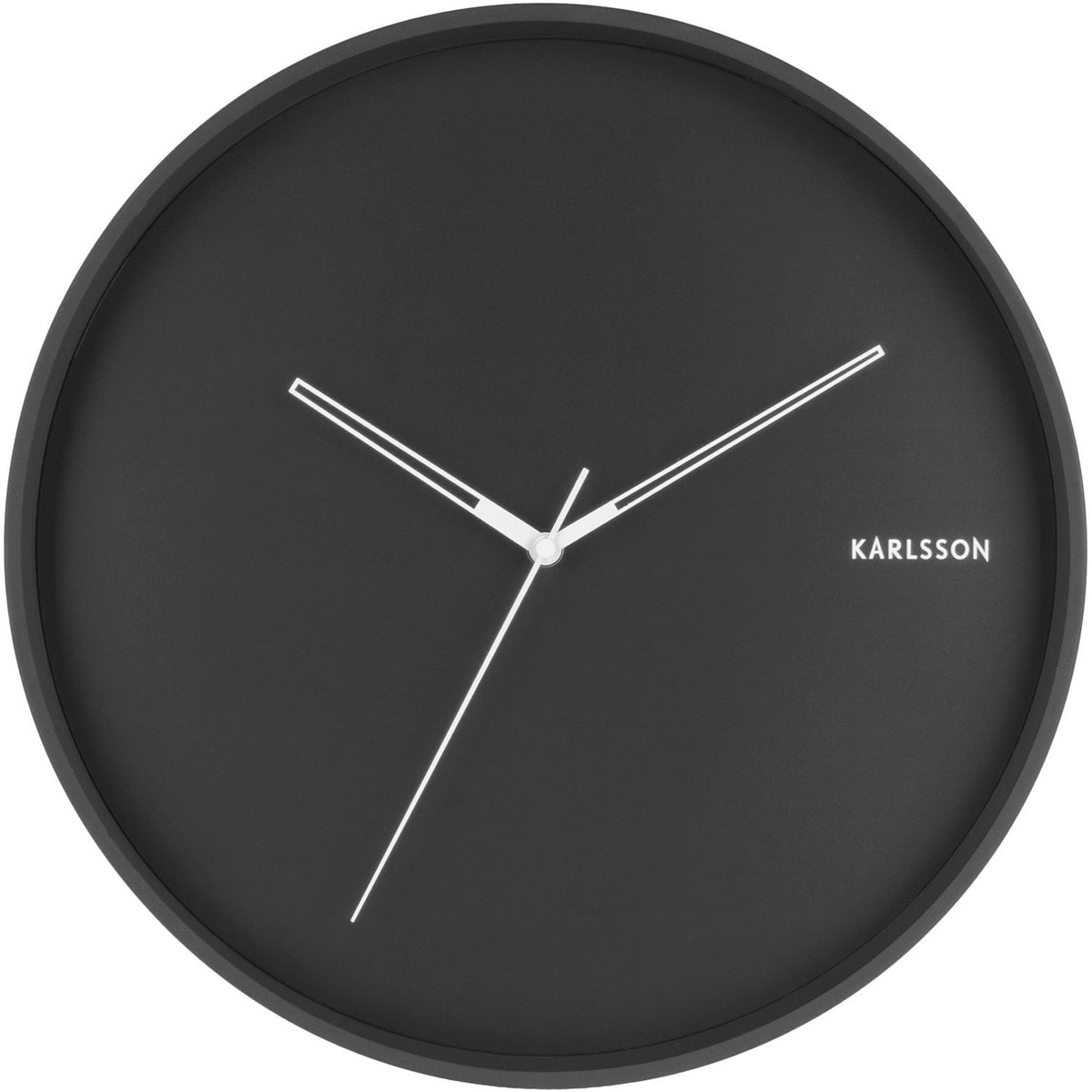 Karlsson Hue Wall Clock, Black