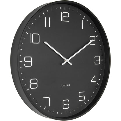 Karlsson Lofty Wall Clock, Black